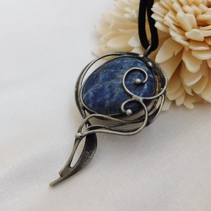 Szodalit medál - Meska.hu