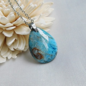 Apatit medál, Ékszer, Nyaklánc, Medál, Ékszerkészítés, MESKA