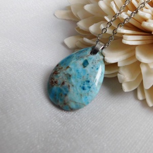 Apatit medál - ékszer - nyaklánc - medál - Meska.hu