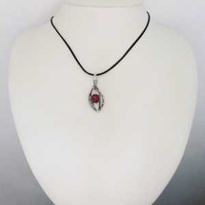 Karneol nyaklánc - ékszer - nyaklánc - medálos nyaklánc - Meska.hu