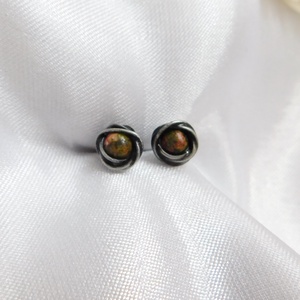 Bedugós unakit fülbevaló - ékszer - fülbevaló - lógó fülbevaló - Meska.hu