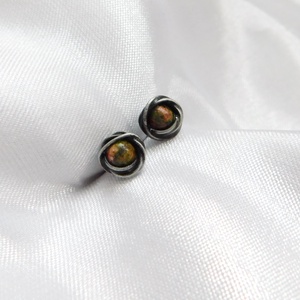 Bedugós unakit fülbevaló, Ékszer, Fülbevaló, Lógó fülbevaló, Ékszerkészítés, Ötvös, MESKA