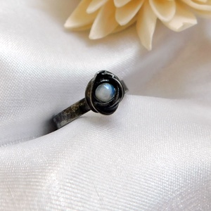 Holdkő gyűrű, Ékszer, Gyűrű, Statement gyűrű, Ékszerkészítés, Fémmegmunkálás, MESKA