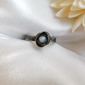 Holdkő gyűrű - ékszer - gyűrű - statement gyűrű - Meska.hu