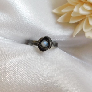 Holdkő gyűrű - ékszer - gyűrű - statement gyűrű - Meska.hu