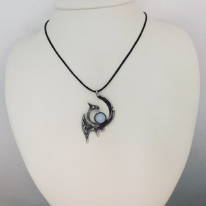 Jáde sárkány medál - ékszer - nyaklánc - medálos nyaklánc - Meska.hu