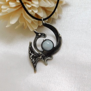 Jáde sárkány medál - ékszer - nyaklánc - medálos nyaklánc - Meska.hu