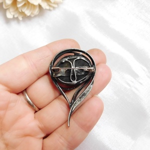 Labradorit bross / kitűző - ékszer - kitűző és bross - Meska.hu