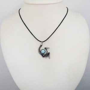 Mini jáde sárkány medál - ékszer - nyaklánc - medálos nyaklánc - Meska.hu