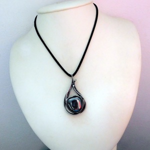 Hematit medál - ékszer - nyaklánc - medálos nyaklánc - Meska.hu