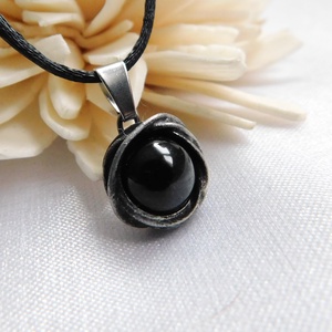 Mini turmalin medál - ékszer - nyaklánc - medál - Meska.hu