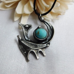 Türkinit sárkány medál - ékszer - nyaklánc - medál - Meska.hu