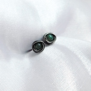 Bedugós jáde fülbevaló - Meska.hu