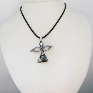 Hematit angyal medál - ékszer - nyaklánc - medálos nyaklánc - Meska.hu