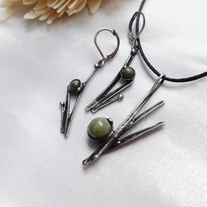 Nefrit jáde medál - Meska.hu