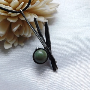 Nefrit jáde medál - ékszer - nyaklánc - medál - Meska.hu