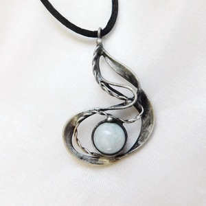 Jáde medál - ékszer - nyaklánc - medálos nyaklánc - Meska.hu