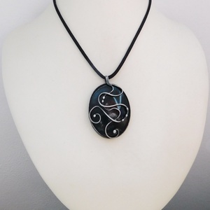 Heliotróp medál - ékszer - nyaklánc - medálos nyaklánc - Meska.hu