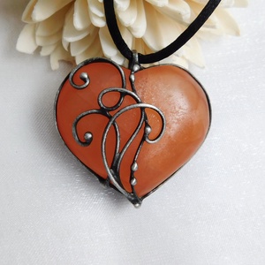 Szelenit medál  - ékszer - nyaklánc - medál - Meska.hu