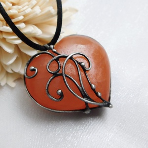 Szelenit medál  - ékszer - nyaklánc - medál - Meska.hu