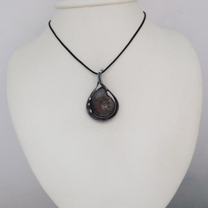 Ammonitesz medál  - ékszer - nyaklánc - medálos nyaklánc - Meska.hu