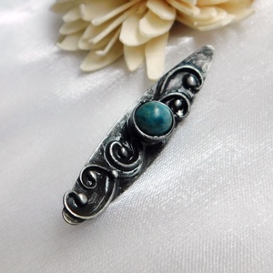 Apatit bross / kitűző - Meska.hu