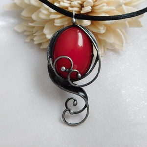 Jáde medál - ékszer - nyaklánc - medálos nyaklánc - Meska.hu