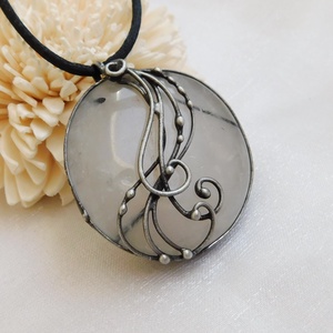 Turmalinkvarc medál, Ékszer, Nyaklánc, Medál, Ékszerkészítés, Ötvös, MESKA