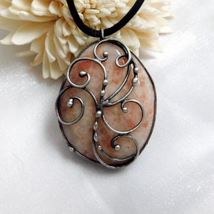 Napkő medál  - ékszer - nyaklánc - medálos nyaklánc - Meska.hu