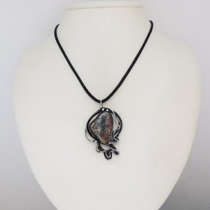 Heliotróp medál - ékszer - nyaklánc - medálos nyaklánc - Meska.hu