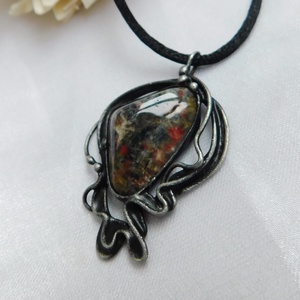 Heliotróp medál - ékszer - nyaklánc - medálos nyaklánc - Meska.hu