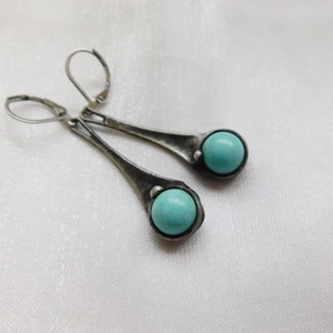 Türkinit fülbevaló - Meska.hu