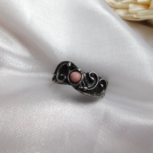 Rodonit gyűrű - ékszer - gyűrű - szoliter gyűrű - Meska.hu