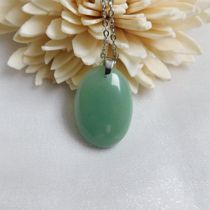 Aventurin medál - ékszer - nyaklánc - medál - Meska.hu