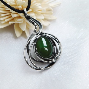 Nefrit jáde medál - Meska.hu