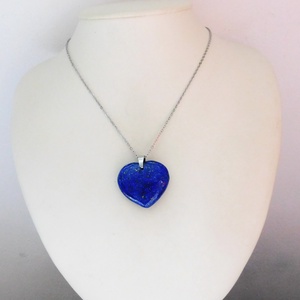 Lápisz szív medál acél láncon - ékszer - nyaklánc - medál - Meska.hu