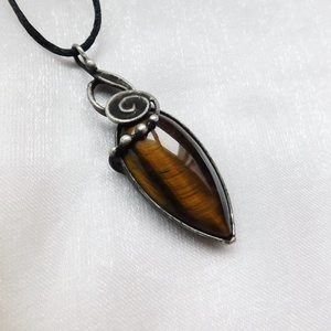 Tigrisszem medál, Ékszer, Gyűrű, Statement gyűrű, Ékszerkészítés, Fémmegmunkálás, MESKA