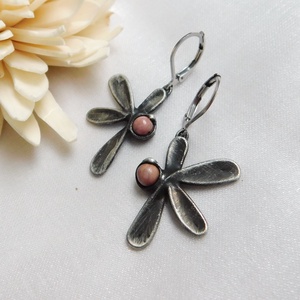 Rodonit fülbevaló - Meska.hu