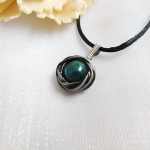 Mini apatit medál - ékszer - nyaklánc - medál - Meska.hu