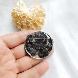 Achát bross / kitűző - ékszer - kitűző és bross - Meska.hu