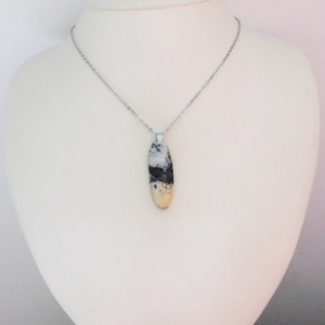 Merlinit medál acél láncon - ékszer - nyaklánc - medál - Meska.hu