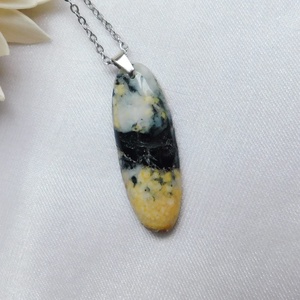 Merlinit medál acél láncon - ékszer - nyaklánc - medál - Meska.hu