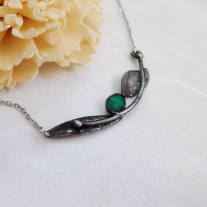 Malachit nyakék - Meska.hu