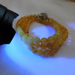 Borostyán nyaklánc - ékszer - nyaklánc - medál - Meska.hu