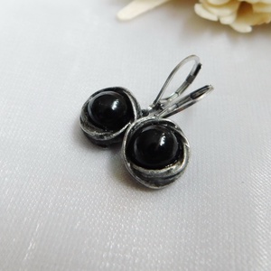 Turmalin fülbevaló - ékszer - nyaklánc - medálos nyaklánc - Meska.hu