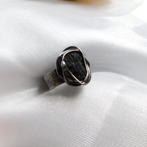 Moldavit gyűrű - Meska.hu