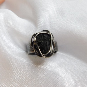 Moldavit gyűrű - ékszer - gyűrű - szoliter gyűrű - Meska.hu