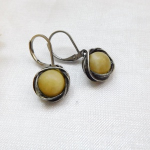 Kalcit fülbevaló, Ékszer, Fülbevaló, Lógó fülbevaló, Ékszerkészítés, Ötvös, MESKA