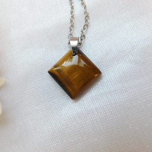 Tigrisszem medál - ékszer - nyaklánc - medál - Meska.hu