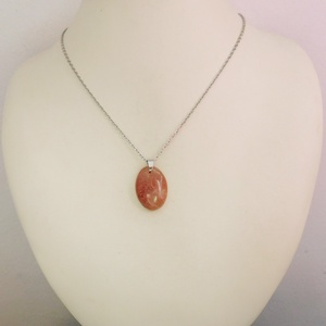 Napkő medál orvosi acél láncon - ékszer - nyaklánc - medál - Meska.hu